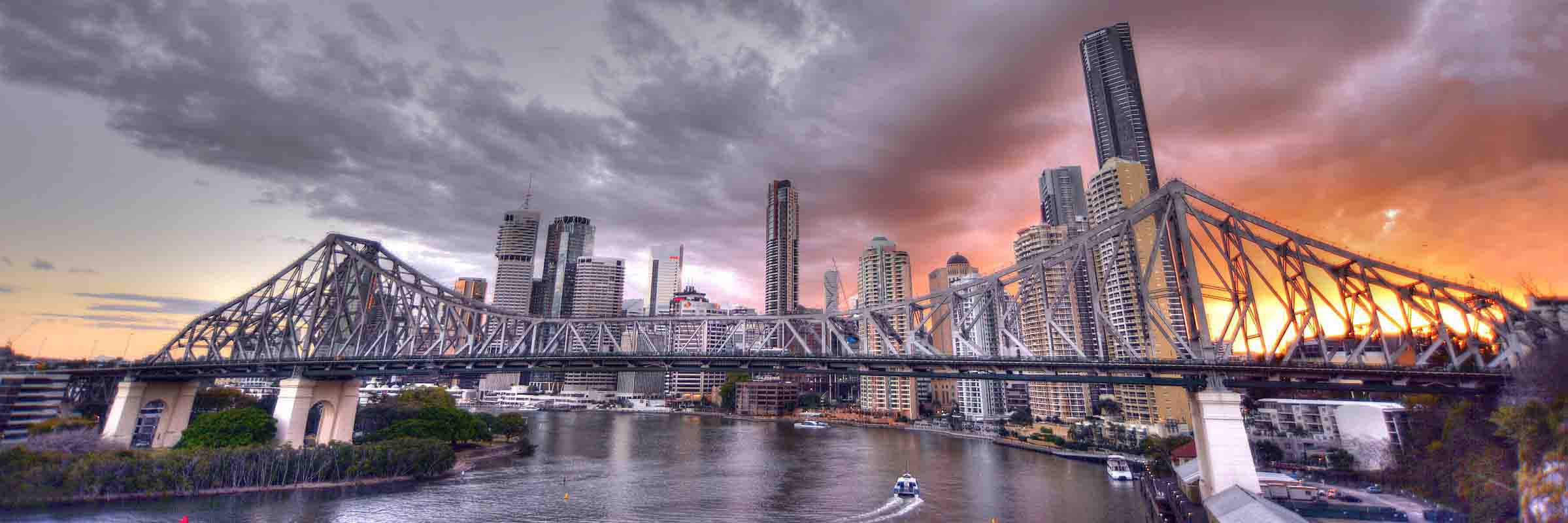 Brisbane city and Story Bridge — beginner photography course location